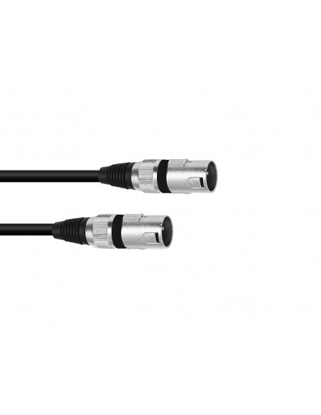 OMNITRONIC Adaptercable XLR(M)/XLR(M) 0.2m bk