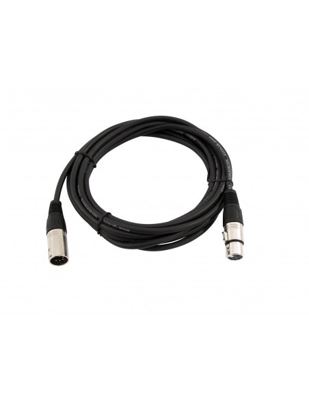 OMNITRONIC XLR cable 5pin 5m bk