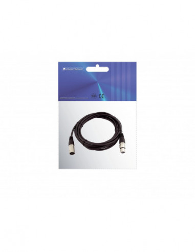 OMNITRONIC XLR cable 5pin 5m bk