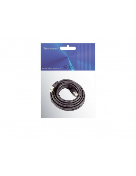 OMNITRONIC CAT-5 cable 5m bk