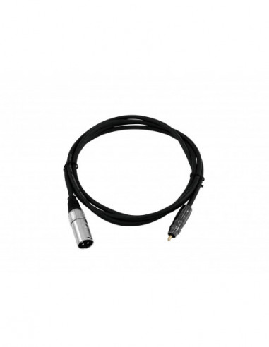 OMNITRONIC Adaptercable RCA/XLR(M) 2m bk