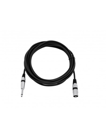 OMNITRONIC Adaptercable XLR(M)/Jack mono 5m bk