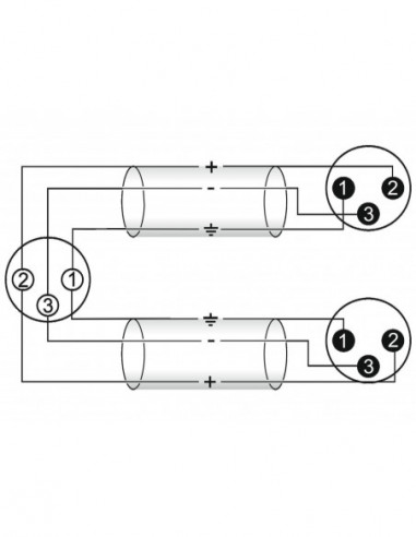 OMNITRONIC Adaptercable...