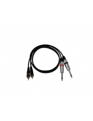 OMNITRONIC Adaptercable 2xJack/2xRCA...