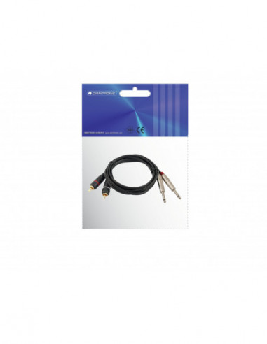 OMNITRONIC Adaptercable 2xJack/2xRCA...