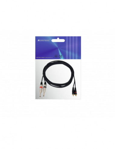 OMNITRONIC Adaptercable 2xJack/2xRCA...
