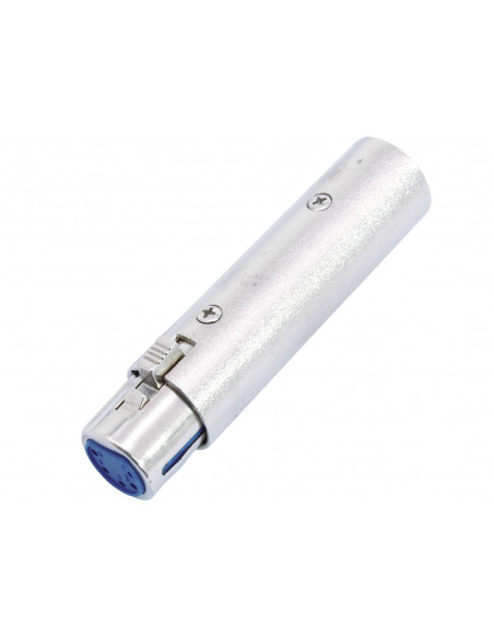 OMNITRONIC Adapter 3pin XLR(M)/5pin XLR(F)