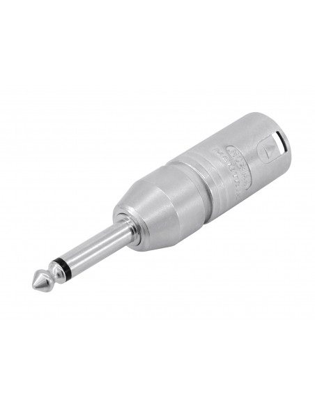 NEUTRIK Adapter XLR(M)/6.35 Jack mono NA2MP