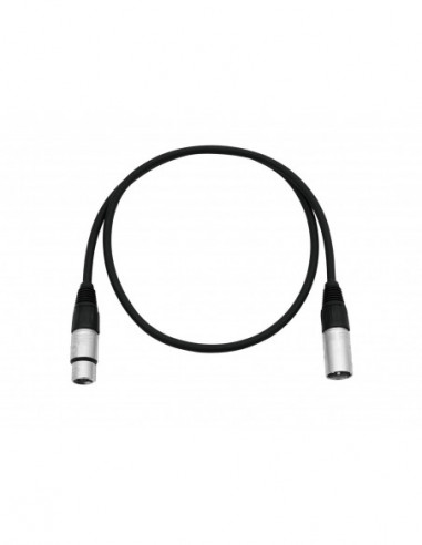 SOMMER CABLE XLR cable 3pin 0.5m bk...