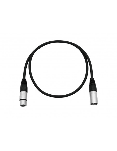 SOMMER CABLE XLR cable 3pin 0.9m bk Neutrik