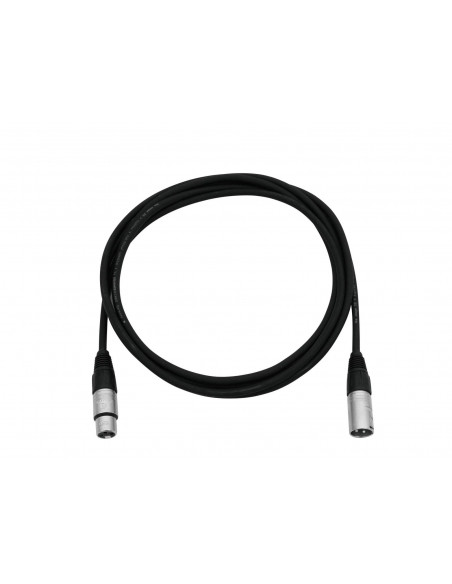 SOMMER CABLE XLR cable 3pin 3m bk Neutrik
