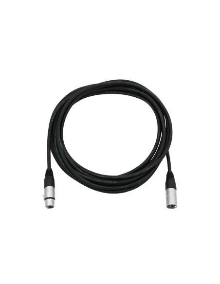 SOMMER CABLE XLR cable 3pin 6m bk Neutrik