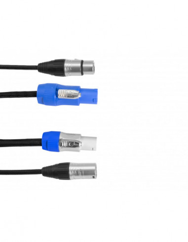 EUROLITE Combi Cable DMX P-Con/3 pin XLR 5m