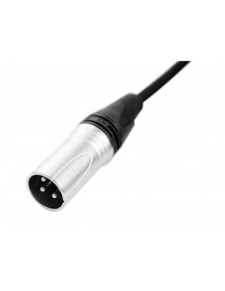 PSSO DMX cable XLR 3pin 5m bk Neutrik