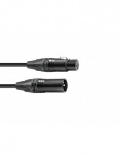 PSSO DMX cable XLR 3pin 1m...