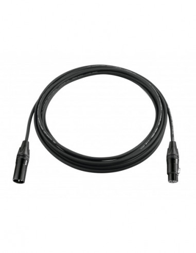 PSSO DMX cable XLR 3pin 3m bk Neutrik...