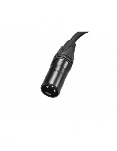 PSSO DMX cable XLR 3pin 3m bk Neutrik...