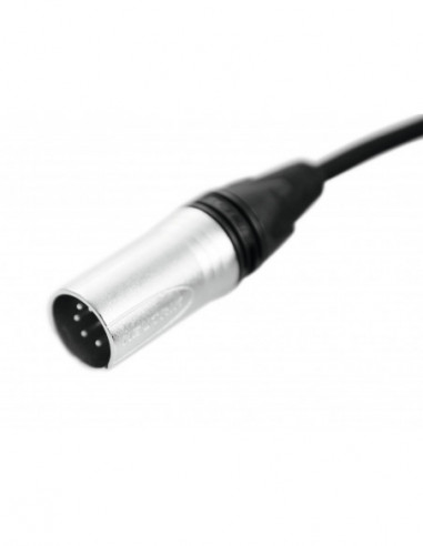 PSSO DMX cable XLR 5pin 10m bk Neutrik