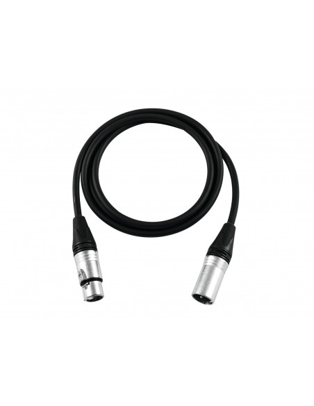 PSSO XLR cable 3pin 3m bk Neutrik