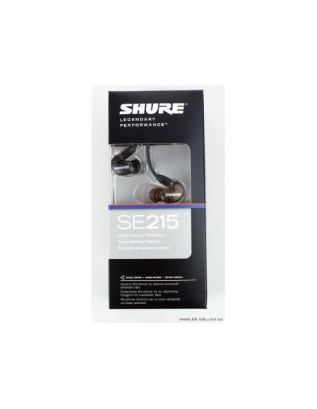 SHURE Auscultador In-Ear Cor Pele SE215