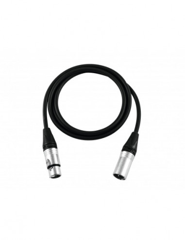 PSSO XLR cable 3pin 7.5m bk Neutrik