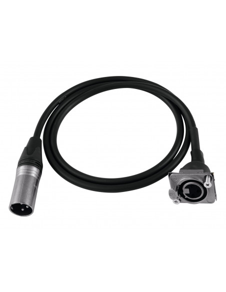 PSSO Patch Kabel XLR(M)/XLR(F) S 1m bk