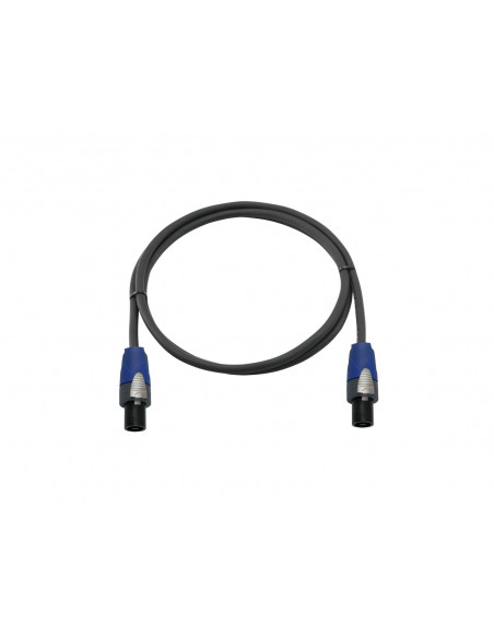 PSSO Speaker cable Speakon 2x2.5 1.5m bk