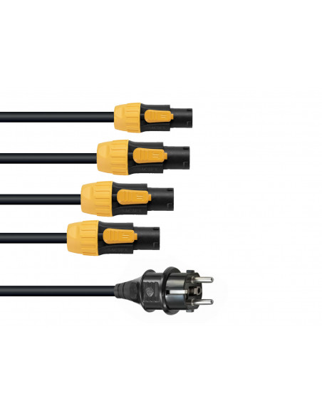 EUROLITE IP T-Con power cable 1-4, 3x2,5mm²