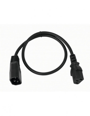 OMNITRONIC IEC Extension 3x0.75 0.6m bk