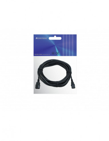 OMNITRONIC IEC Extension 3x1.5 10m bk