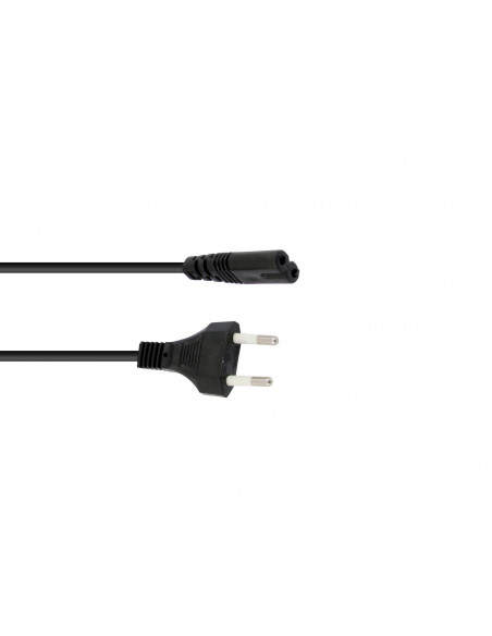 OMNITRONIC Euro Power Cable 1.5m bk