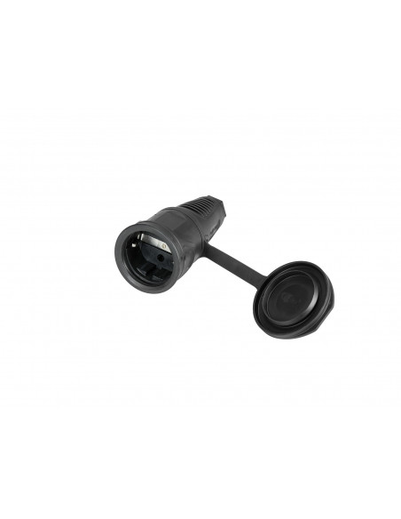 PC ELECTRIC Safety Connector Rubber bk/bu