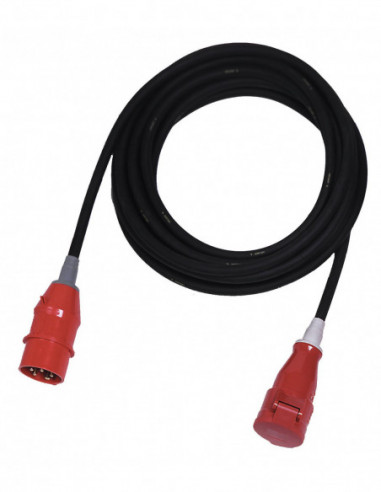 PSSO CEE Extension 16A 5x2.5 15m red