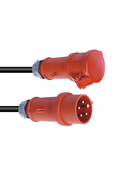 PSSO CEE Extension 32A 5x6 25m red