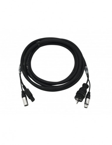 PSSO Combi Cable Safety Plug/XLR 5m