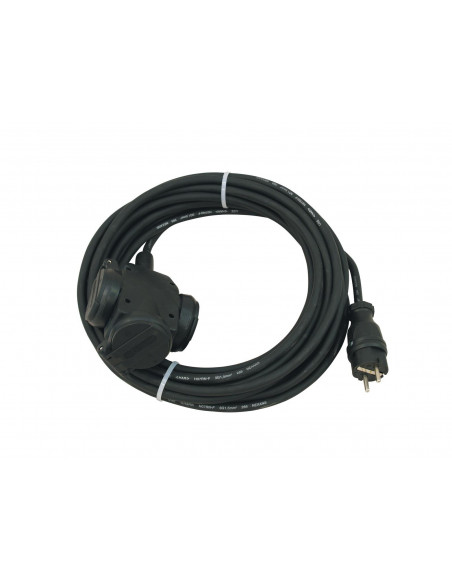 PSSO Extension 3x1.5 10m 3-fold bk