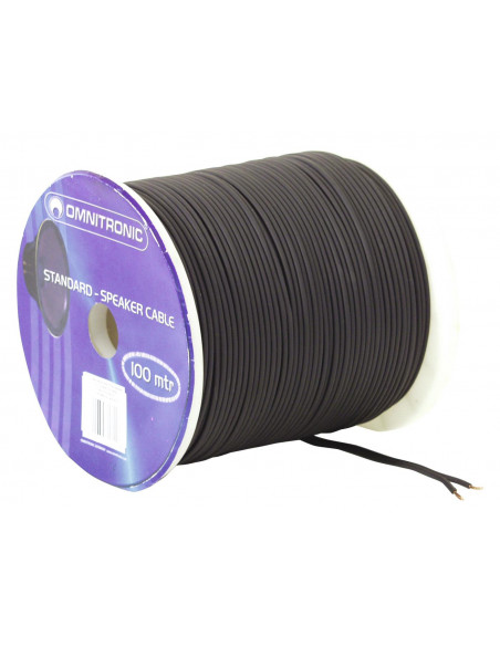 OMNITRONIC Speaker cable 2x1.5 100m bk