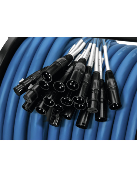 OMNITRONIC Multicore Stagebox 16/4 30m cable reel