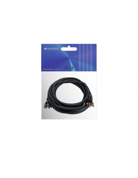 OMNITRONIC Snake cable 8xRCA/8xRCA 15m