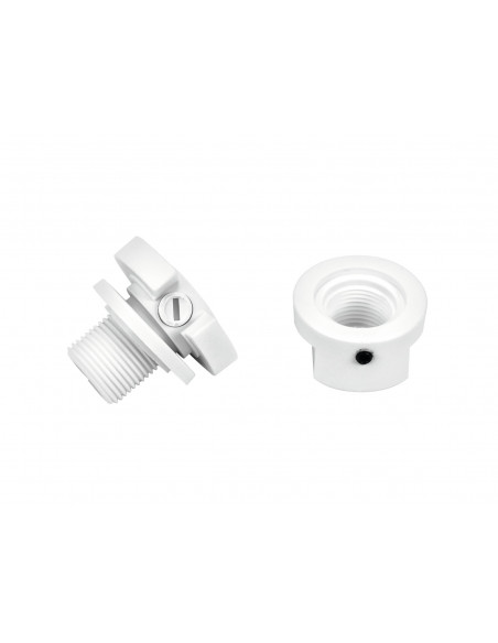EUTRAC Retaining collar for multi adapter, white