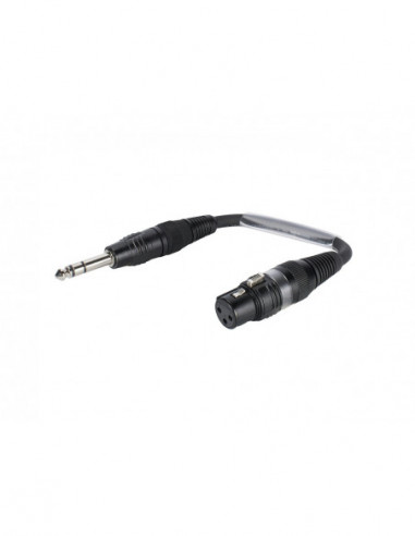 SOMMER CABLE Adaptercable XLR(F)/Jack stereo 0.15m