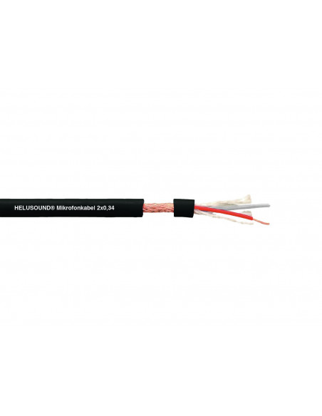 HELUKABEL DMX cable 2x0.34 100m bk