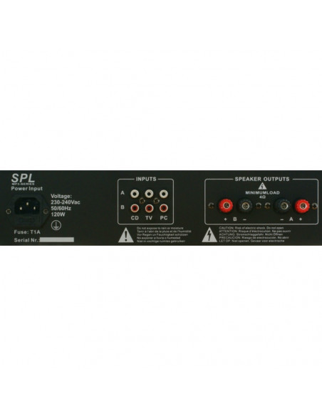 Skytec SPL500 - Amplificador 2x250W 4ohm MP3/SD/USB