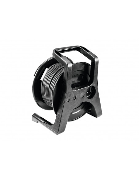 PSSO DMX cable drum XLR 30m bk Neutrik 2x0.22