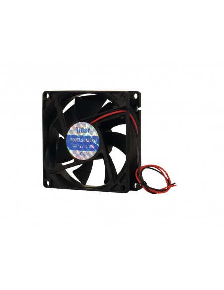 EUROLITE BF-12 Axial Fan 12V 80x80x25mm 45m³/h