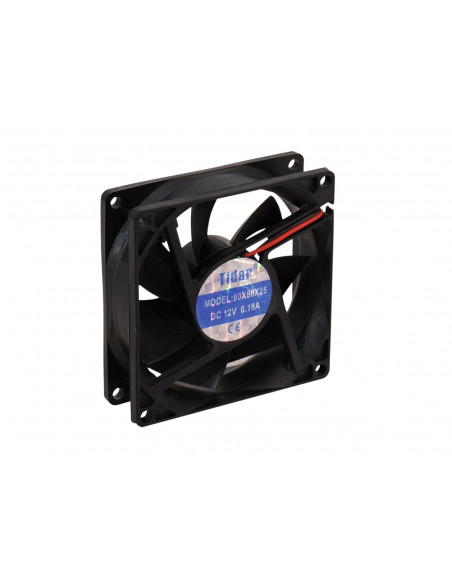 EUROLITE BF-12 Axial Fan 12V 80x80x25mm 45m³/h