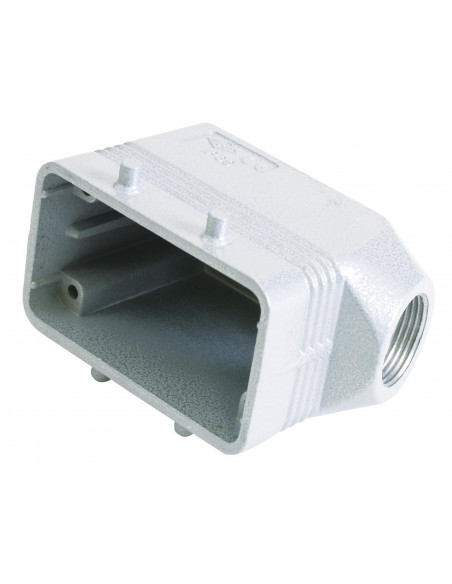 ILME Socket Casing for 10-pin, PG 16, angle
