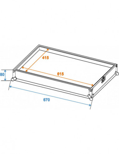ROADINGER Transportcase for Effect...