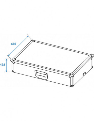 ROADINGER Transportcase for Effect...