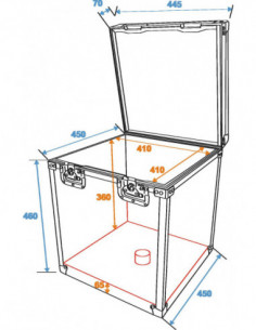 ROADINGER Flightcase Mirror... 2
